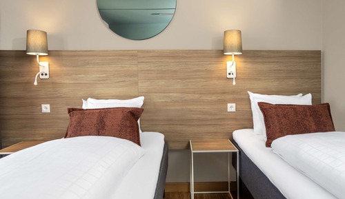 Chambre avec lits jumeaux