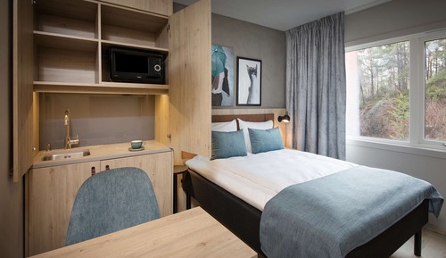 Chambre Double Supérieure, coin cuisine