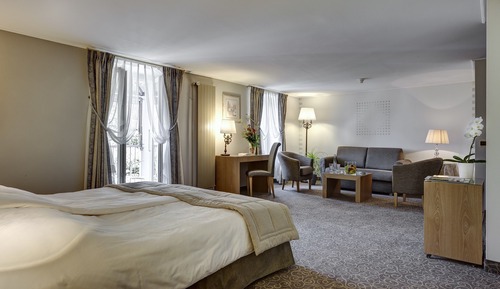 Suite Junior, balcon, vue montagne