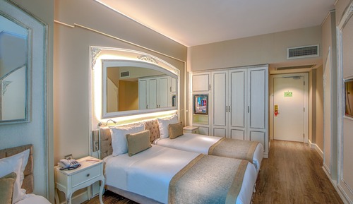 Chambre standard (Double Room with Sofa Bed)