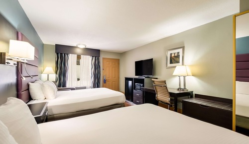 Chambre Standard, 2 grands lits, accessible aux personnes à mobilité réduite, non-fumeurs