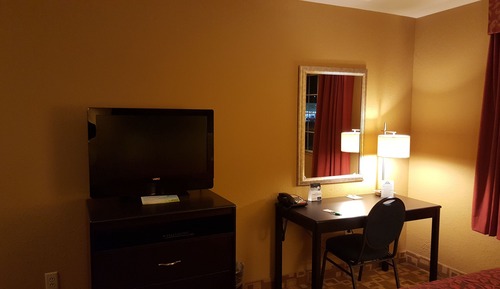 Chambre, 1 grand lit, accessible aux personnes à mobilité réduite