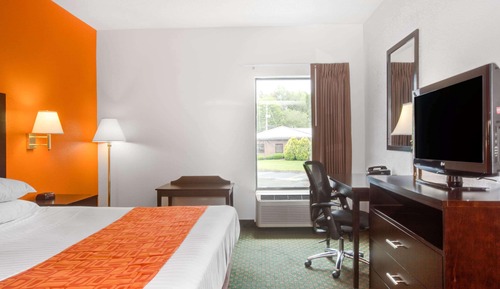 Chambre Standard, 1 très grand lit, accessible aux personnes à mobilité réduite, non-fumeurs