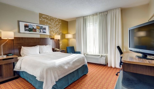 Chambre, 1 très grand lit, non-fumeurs (Mobility/Hearing Access, Roll-in Shwr)