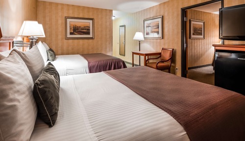 Suite, 2 chambres, non-fumeurs, four à micro-ondes