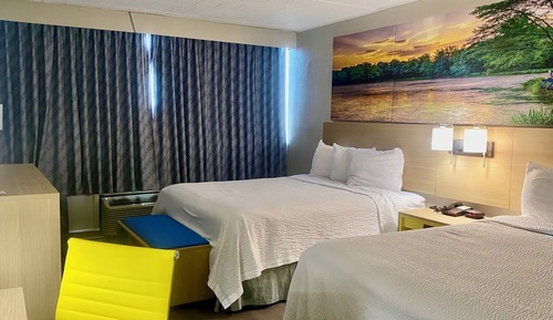 Chambre Double, accessible aux personnes à mobilité réduite