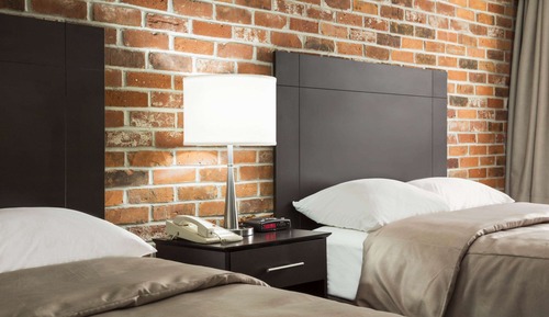 Chambre, 2 lits doubles, non-fumeurs