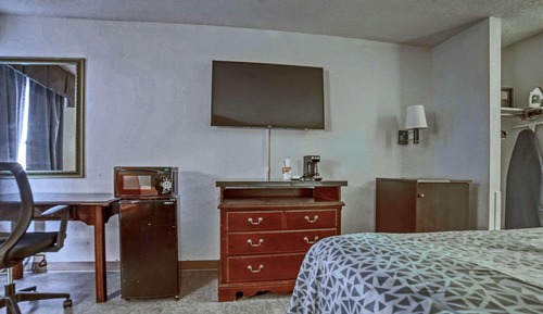Chambre Standard, 1 très grand lit, accessible aux personnes à mobilité réduite, non-fumeurs