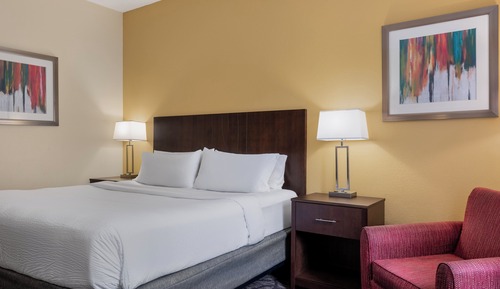 Chambre Standard, 1 très grand lit et 1 canapé-lit