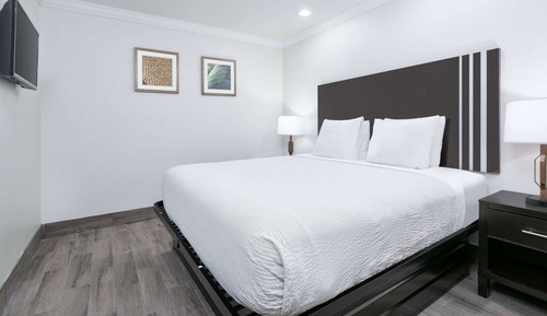 Suite, 1 très grand lit, non-fumeurs, en bord de piscine (Interior)