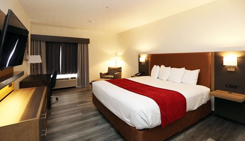 Chambre Standard, 1 très grand lit, non-fumeurs, cheminée