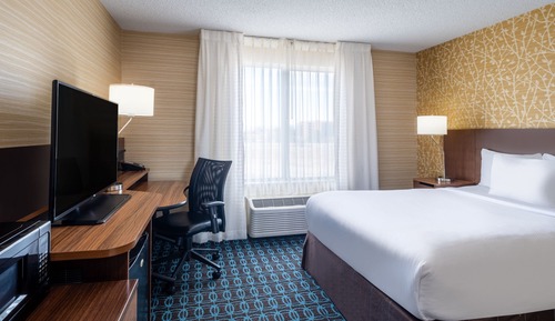 Chambre, 1 très grand lit, non-fumeurs (Mobility Accessible, Roll-In Shower)