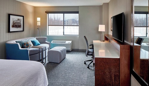 Chambre, 1 très grand lit et 1 canapé-lit (Mobility Accessible, Tub)