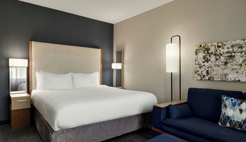 Chambre, 1 très grand lit et 1 canapé-lit, non-fumeurs