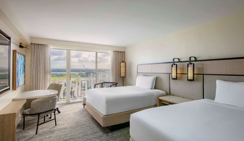 Chambre Deluxe, 2 grands lits, vue ville