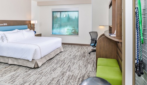 Chambre Standard, 1 très grand lit, accessible aux personnes à mobilité réduite (Communications)