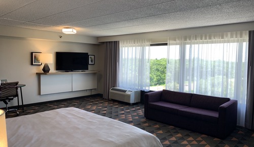 Chambre Standard, 2 grands lits, vue lac