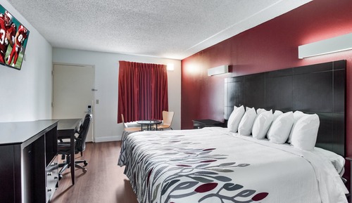 Chambre Deluxe, 1 très grand lit, fumeurs