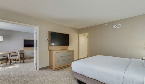 Suite, 1 très grand lit, accessible aux personnes à mobilité réduite (Hearing)