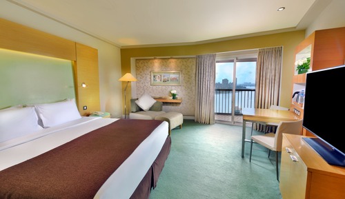 Chambre, 1 très grand lit (Magnifique - Nile View)