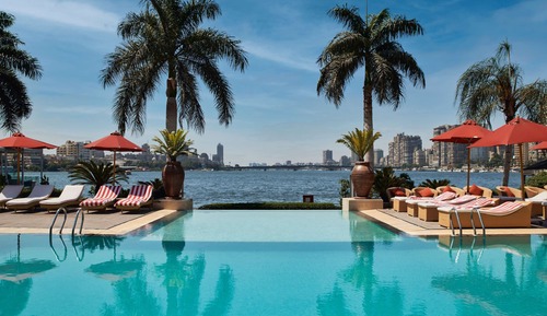 Chambre Luxe, 1 très grand lit (Nile View)