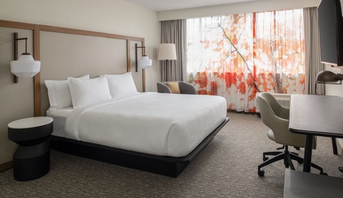 Chambre, 1 très grand lit