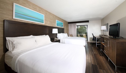 Chambre Standard, 2 grands lits, vue fleuve