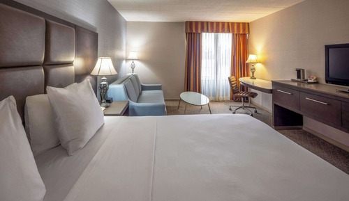 Chambre, 1 très grand lit, accessible aux personnes à mobilité réduite, non-fumeurs