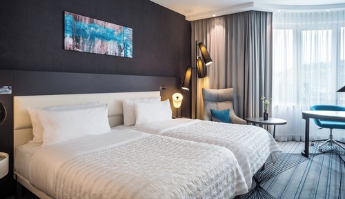 Chambre Deluxe, 2 lits une place, non-fumeurs