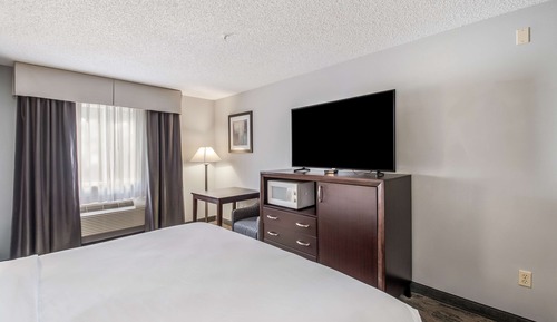 Chambre, 1 très grand lit, accessible aux personnes à mobilité réduite