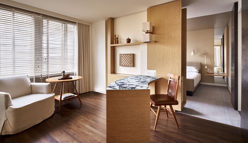 Suite Junior, vue ville