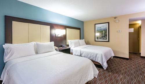 Chambre Standard, 2 grands lits, vue montagne