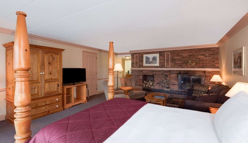 Suite Supérieure, 1 très grand lit, non-fumeurs, cheminée (Hot Tub)