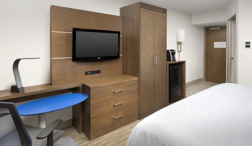Chambre Standard, 1 très grand lit, accessible aux personnes à mobilité réduite (Mobil Roll Shower)