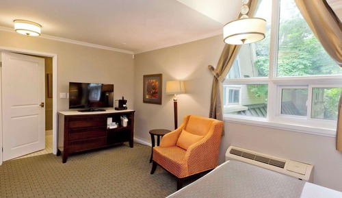 Chambre Deluxe, 1 grand lit, accessible aux personnes à mobilité réduite, non-fumeurs