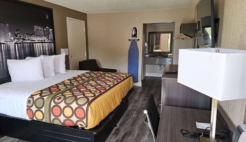 Chambre Deluxe, 1 très grand lit, non-fumeurs