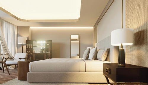 Suite Junior, 1 très grand lit et 1 canapé-lit