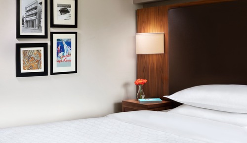 Chambre Deluxe, 2 lits une place, vue piscine
