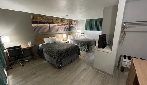 Chambre Double, 2 lits doubles