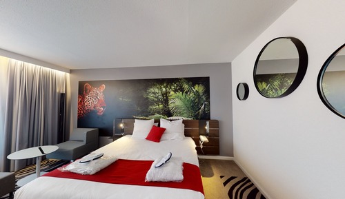 Chambre Exécutive, 1 lit double et 1 canapé-lit