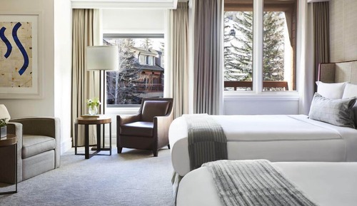 Chambre, 2 grands lits (Mountain Side)