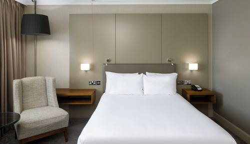 Chambre Standard, 1 grand lit, accessible aux personnes à mobilité réduite, vue fleuve