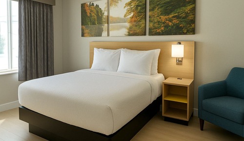 Chambre, 1 grand lit, non-fumeurs