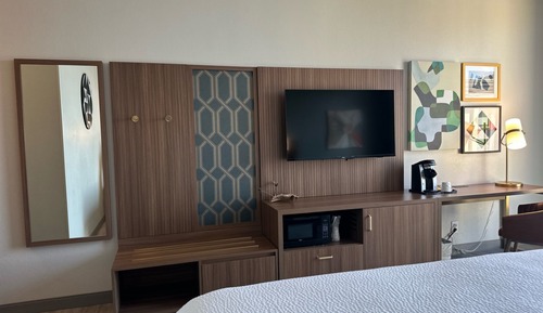 Chambre Premium, 1 très grand lit, vue montagne