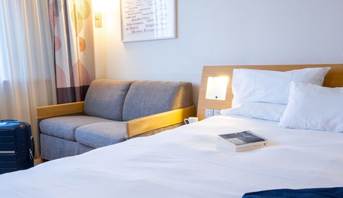 Chambre Standard, 1 lit double et 1 canapé-lit