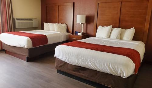 Chambre, 2 grands lits, accessible aux personnes à mobilité réduite, non-fumeurs