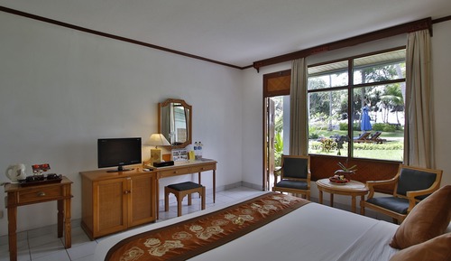 Chambre Double Supérieure, vue jardin