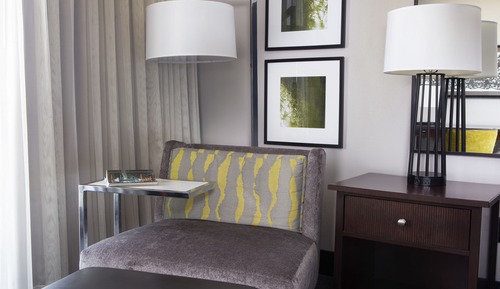 Chambre, 2 lits doubles, vue fleuve