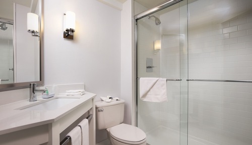 Chambre, 1 grand lit (Mobility Accessible, Roll-in Shower)