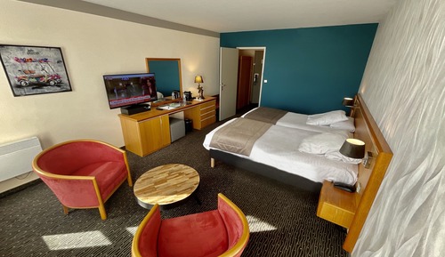 Chambre avec lits jumeaux